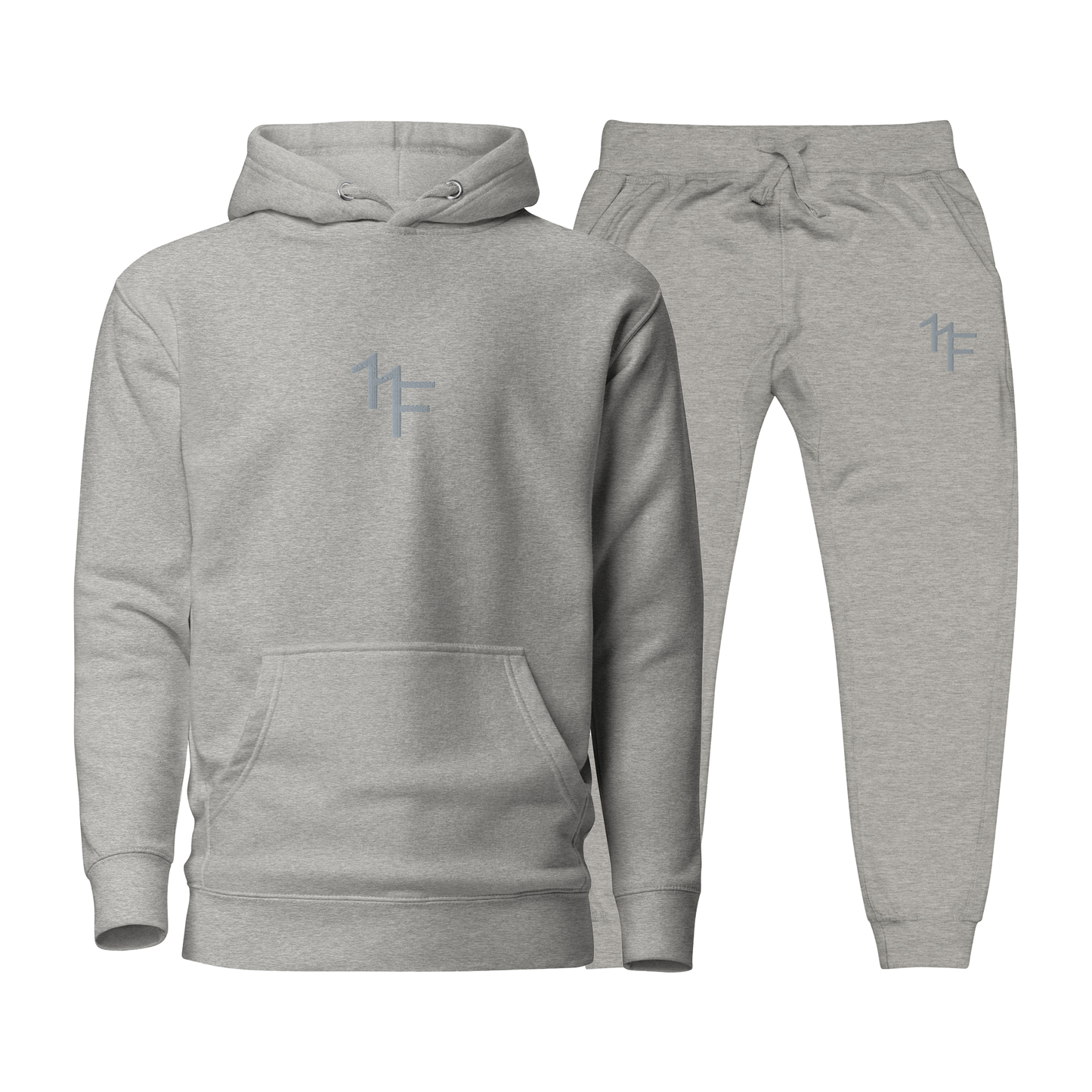 GREY/GREY - NF EMBROIDERED TRACKSUIT