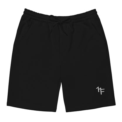 BLACK - NF EMBROIDERED SHORTS