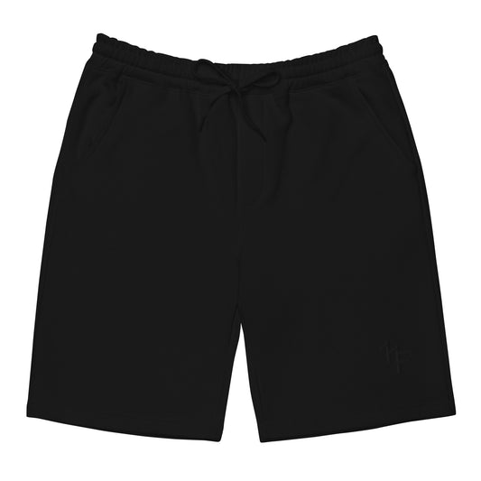 BLACK/BLACK - NF EMBROIDERED SHORTS