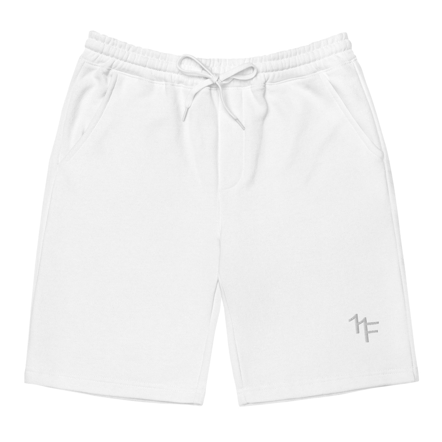 WHITE/WHITE - NF EMBROIDERED SHORTS