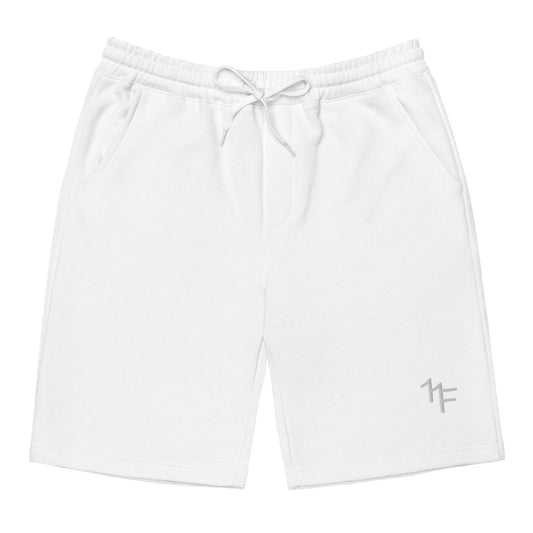 WHITE/WHITE - NF EMBROIDERED SHORTS