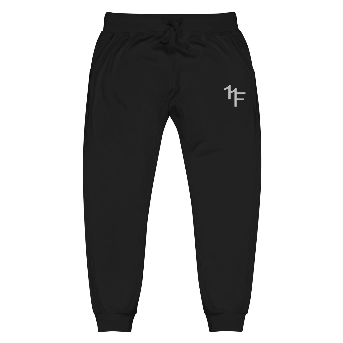 BLACK - NF EMBROIDERED TRACKSUIT