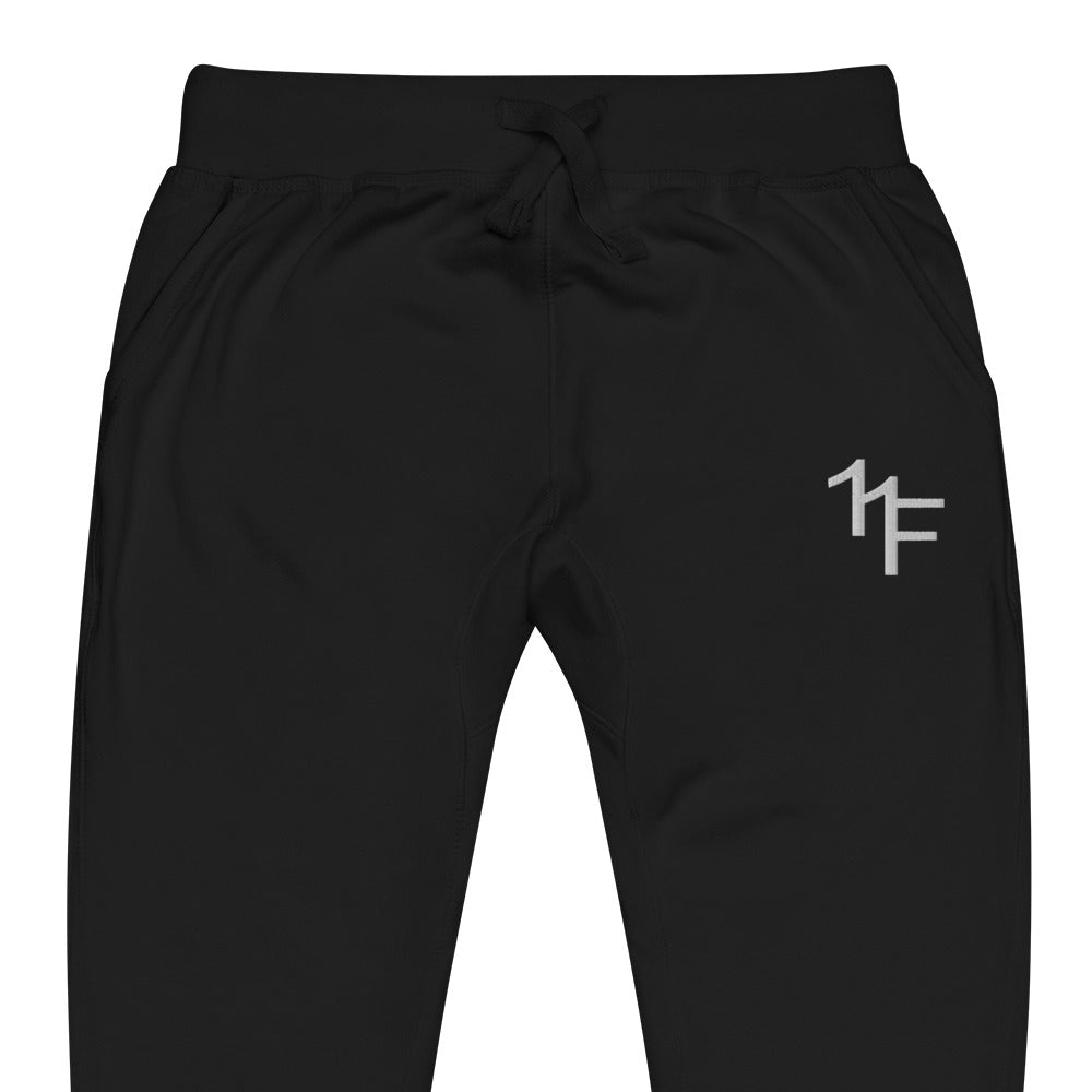 BLACK - NF EMBROIDERED SWEATPANTS