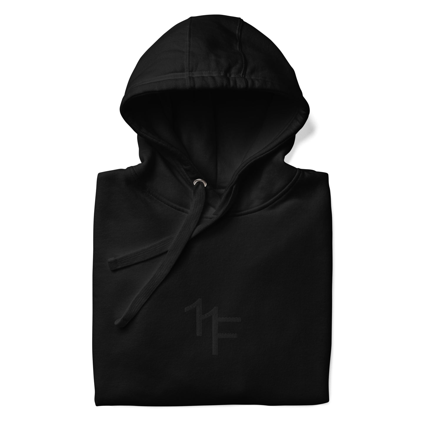 BLACK/BLACK - NF EMBROIDERED HOODIE