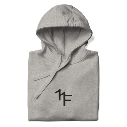 GREY - NF EMBROIDERED HOODIE