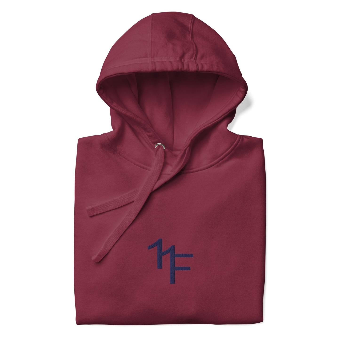 RED - NF EMBROIDERED HOODIE